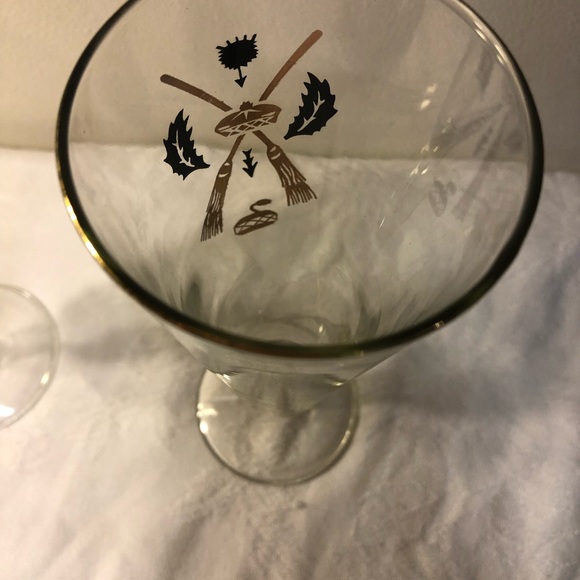 Vintage Curling Glasses , Scottish Brooms, Rock, Tam, mid century - Picture 8 of 8